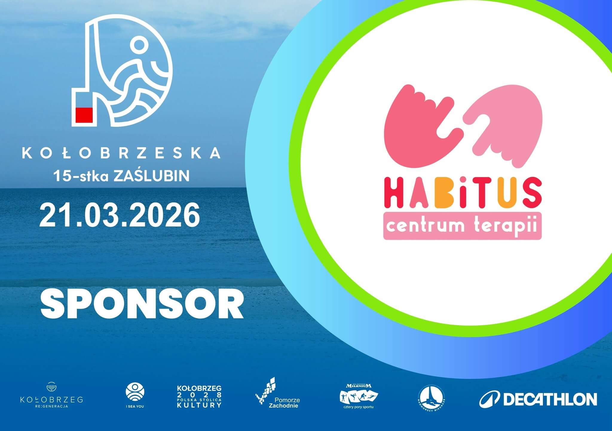 Centrum Terapii Habitus sponsorem Kołobrzeskiej 15-stki Zaślubin